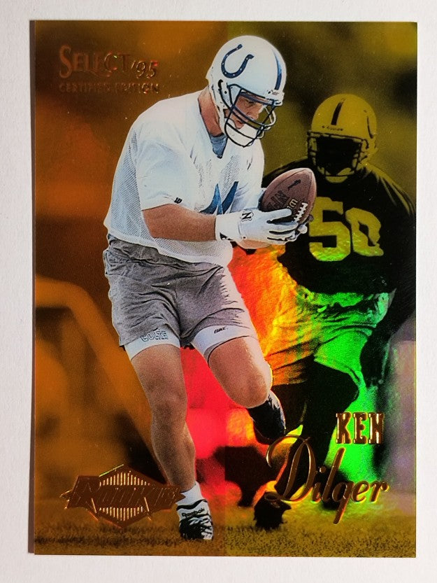 1995 Select Certified Mirror Gold #120 Ken Dilger