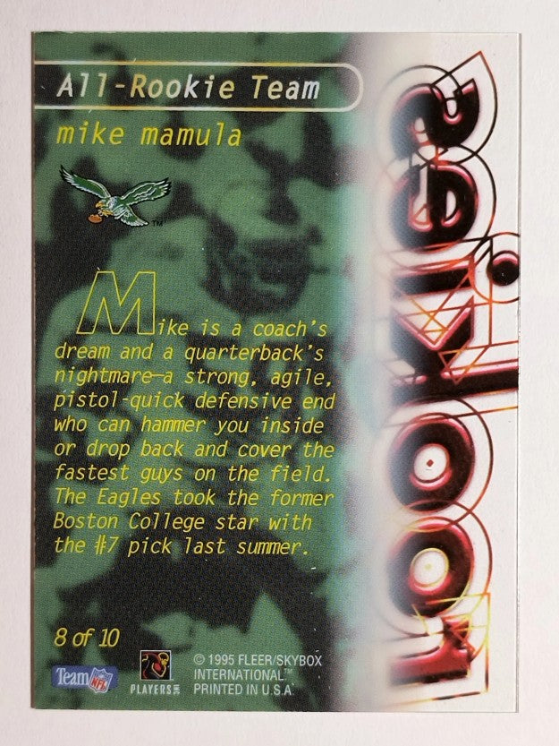 1995 Ultra All-Rookie Team #8 Mike Mamula