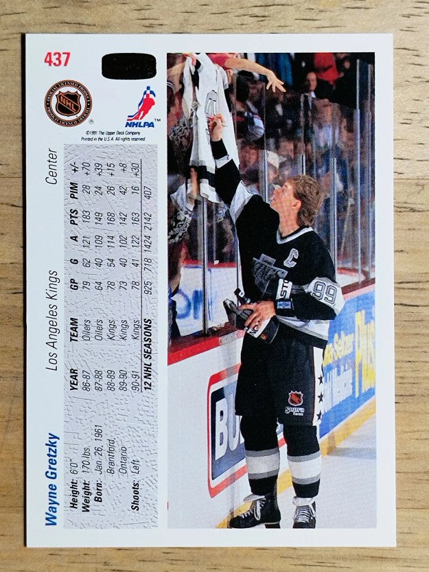 1991-92 Upper Deck #437 Wayne Gretzky