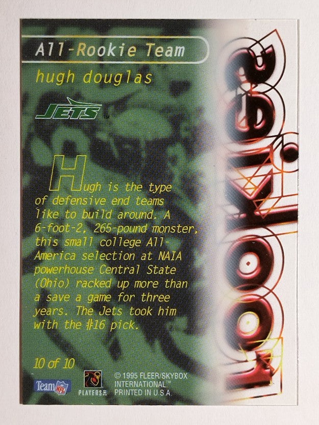1995 Ultra All-Rookie Team #10 Hugh Douglas