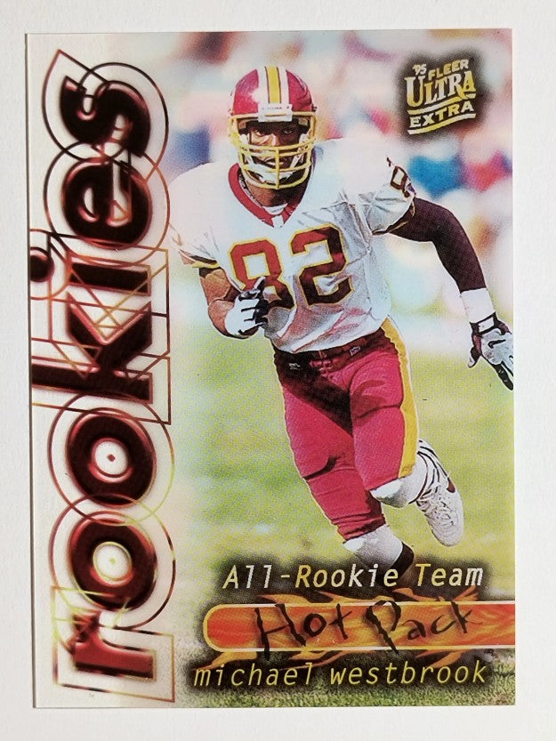 1995 Ultra All-Rookie Team Hot Pack #1 Michael Westbrook