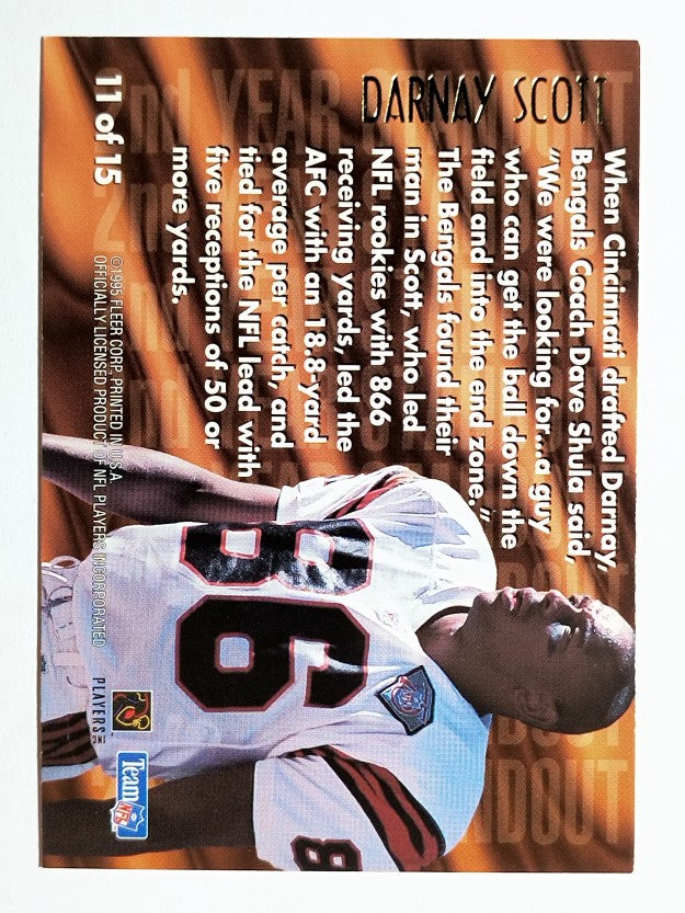 1995 Ultra Second Year Standouts #11 Darnay Scott