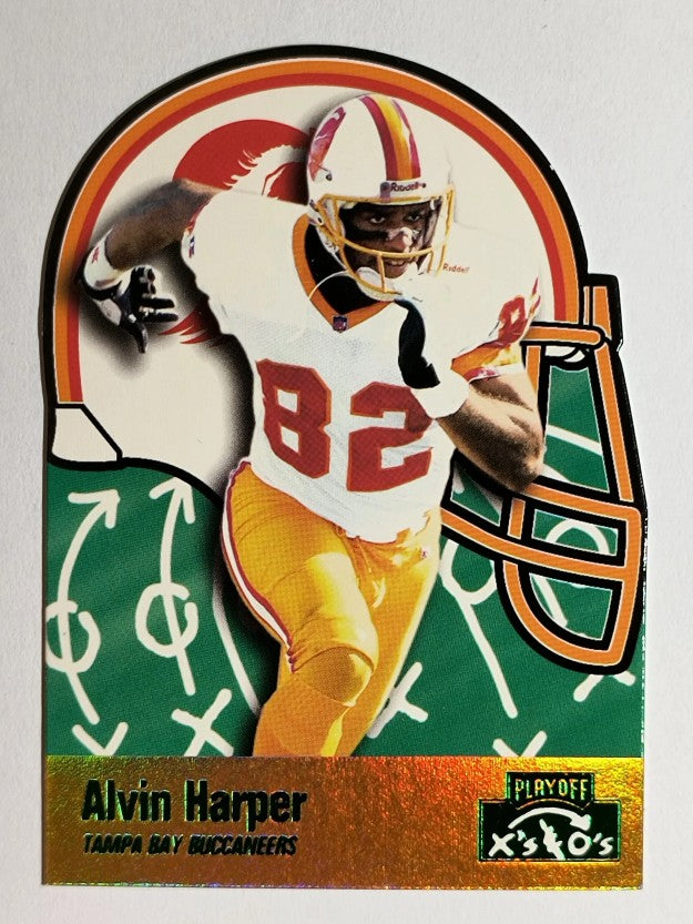 1996 Playoff Prime X's and O's #37 Alvin Harper