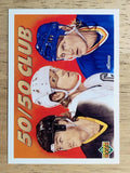 1991-92 Upper Deck #45 The 50/50 Club/Mario Lemieux/Wayne Gretzky/Brett Hull
