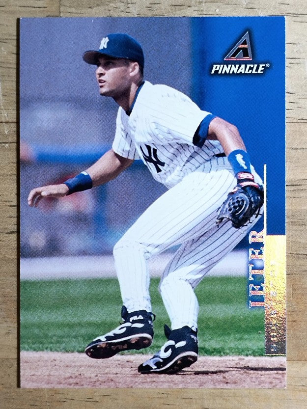 1998 Pinnacle Home Statistics Back #64 Derek Jeter