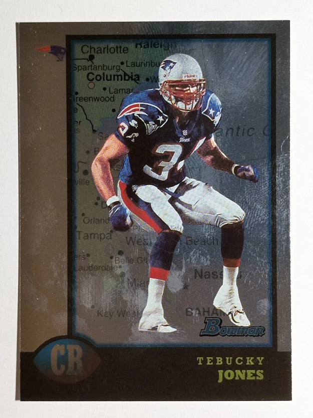 1998 Bowman Chrome Interstate #214 Tebucky Jones