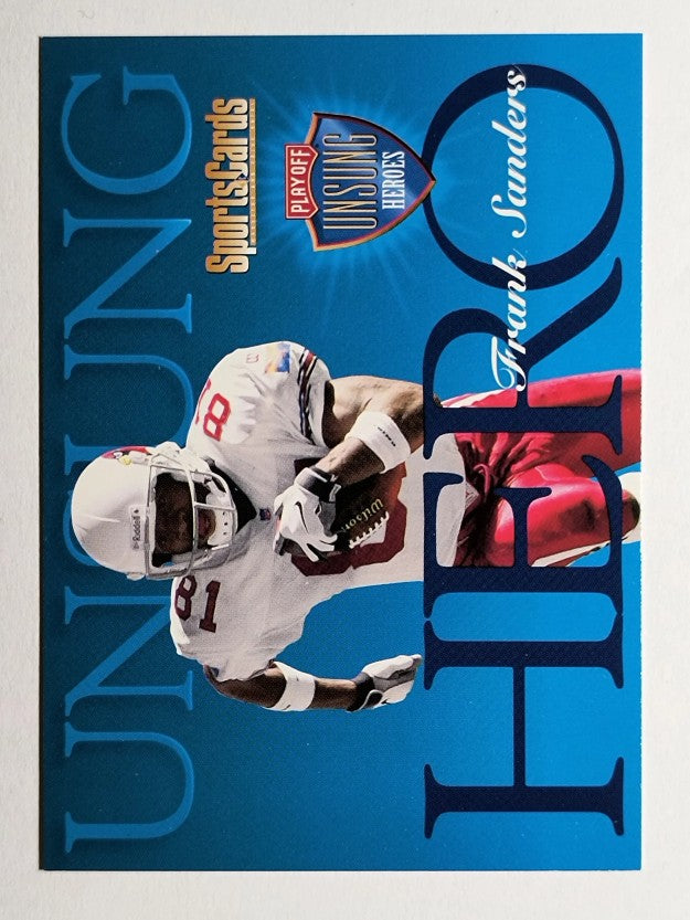 1998 Playoff Unsung Heroes Banquet #1 Frank Sanders
