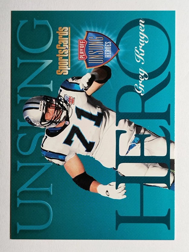 1998 Playoff Unsung Heroes Banquet #5 Greg Kragen