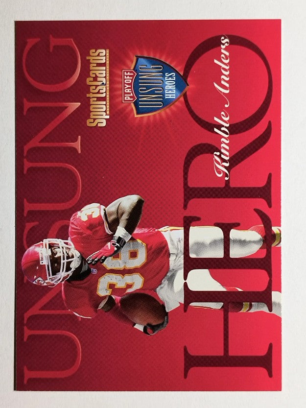 1998 Playoff Unsung Heroes Banquet #14 Kimble Anders