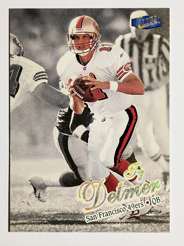 1998 Ultra Gold Medallion #297G Ty Detmer