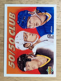 1991-92 Upper Deck #45 The 50/50 Club/Mario Lemieux/Wayne Gretzky/Brett Hull