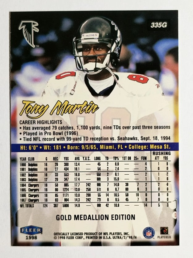 1998 Ultra Gold Medallion #335G Tony Martin