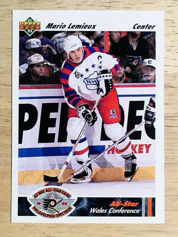 1991-92 Upper Deck #611 Mario Lemieux AS