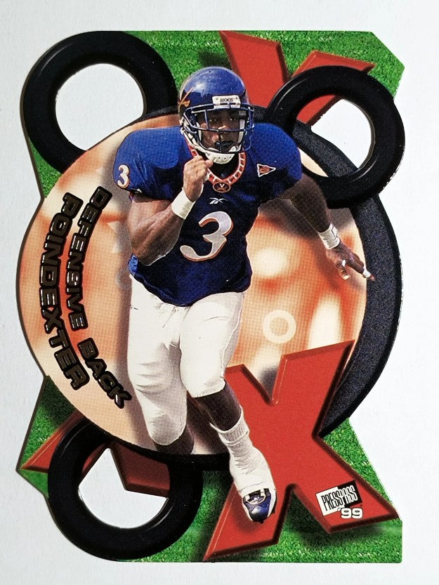1999 Press Pass X's and O's #XO33 Anthony Poindexter