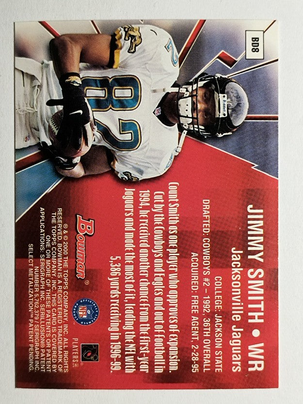 2000 Bowman Breakthrough Discoveries #BD8 Jimmy Smith