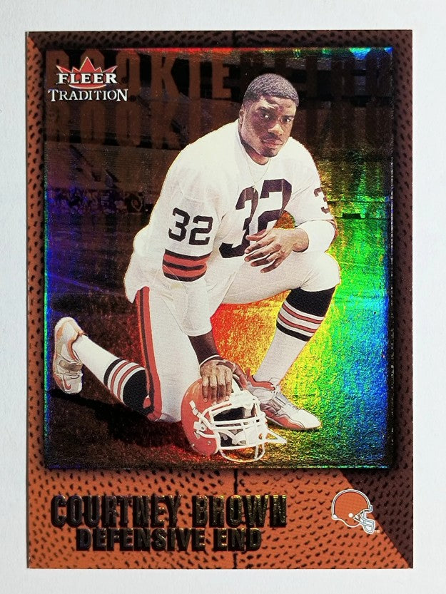 2000 Fleer Tradition Rookie Retro #9 Courtney Brown