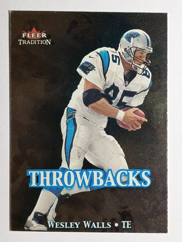 2000 Fleer Tradition Throwbacks #5 Wesley Walls