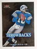 2000 Fleer Tradition Throwbacks #13 Charlie Batch