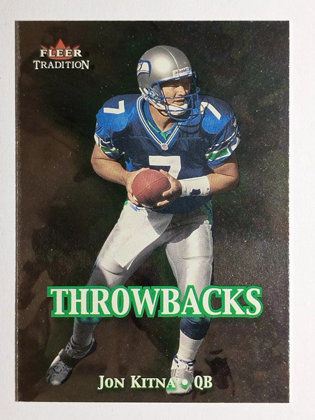 2000 Fleer Tradition Throwbacks #16 Jon Kitna