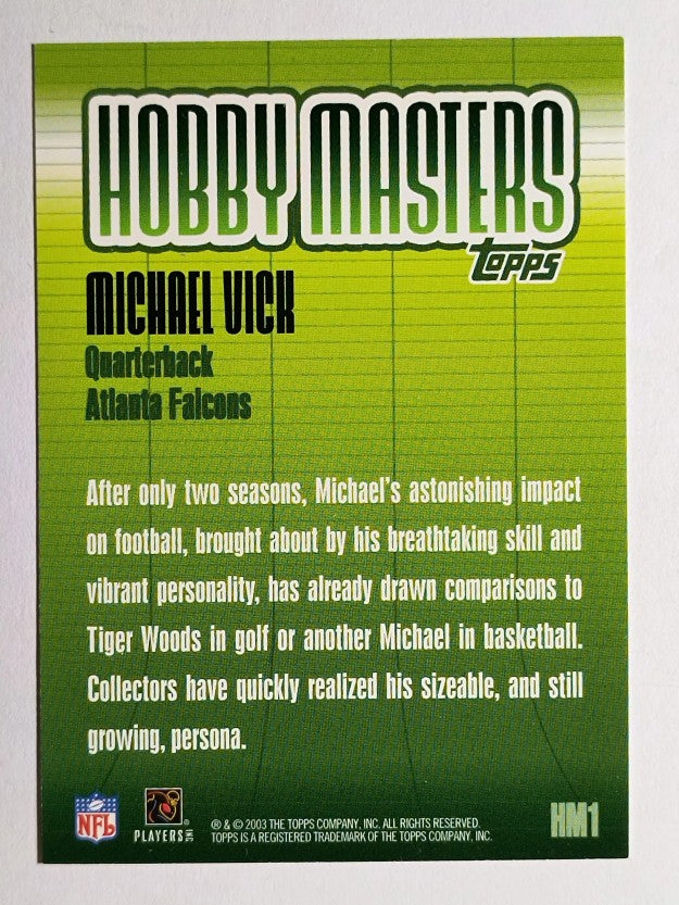 2003 Topps Hobby Masters #HM1 Michael Vick