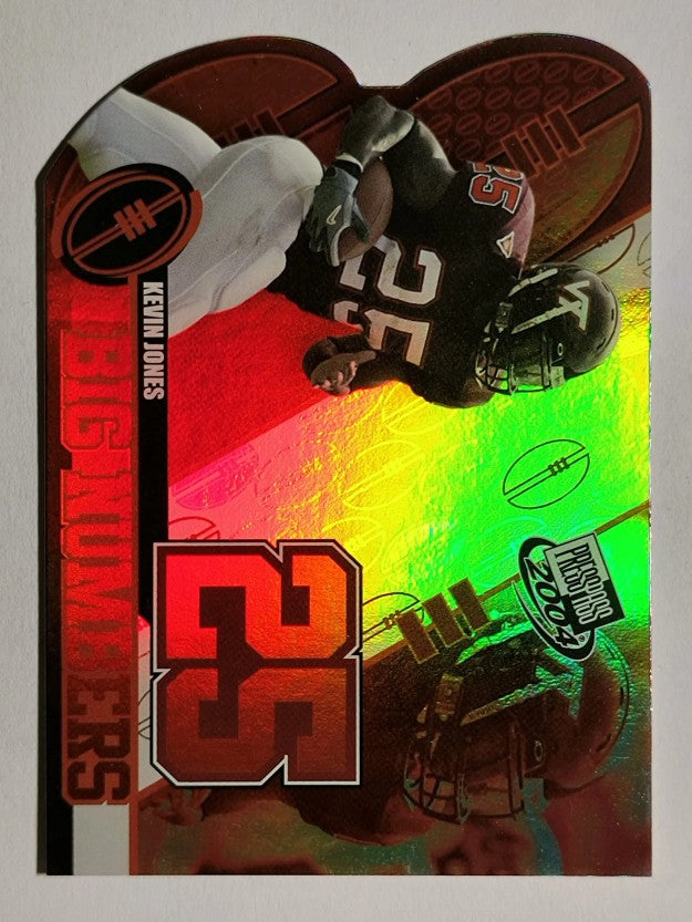 2004 Press Pass Big Numbers #BN12 Kevin Jones