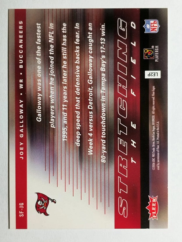 2006 Fleer Stretching the Field #SFJG Joey Galloway