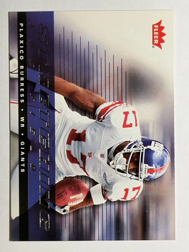 2006 Fleer Stretching the Field #SFPB Plaxico Burress