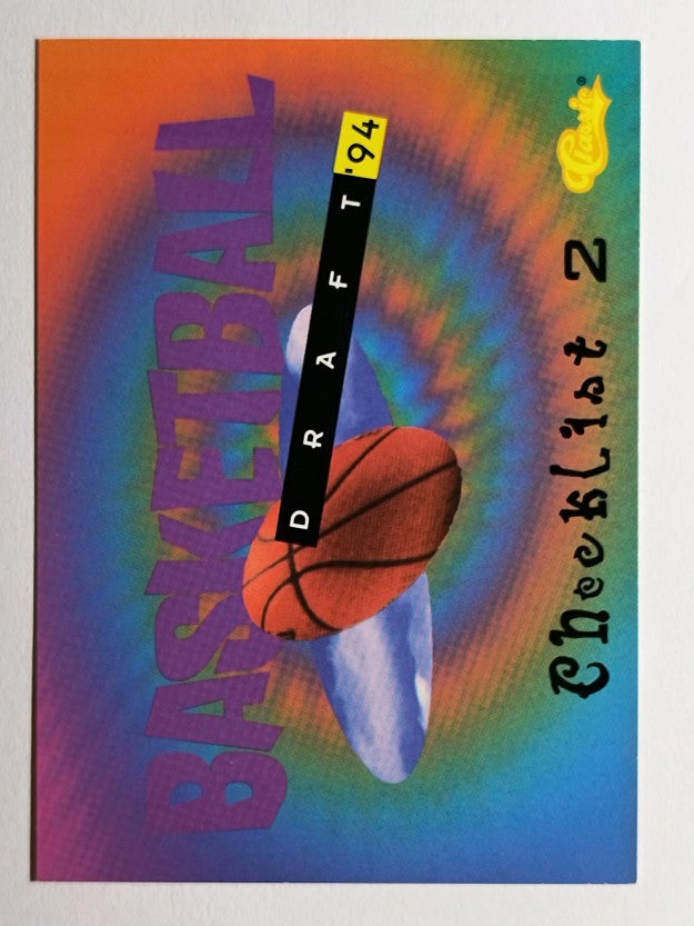 1994 Classic #77 Checklist