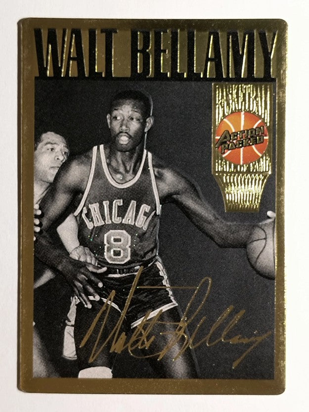 1995 Action Packed Hall of Fame #9 Walt Bellamy