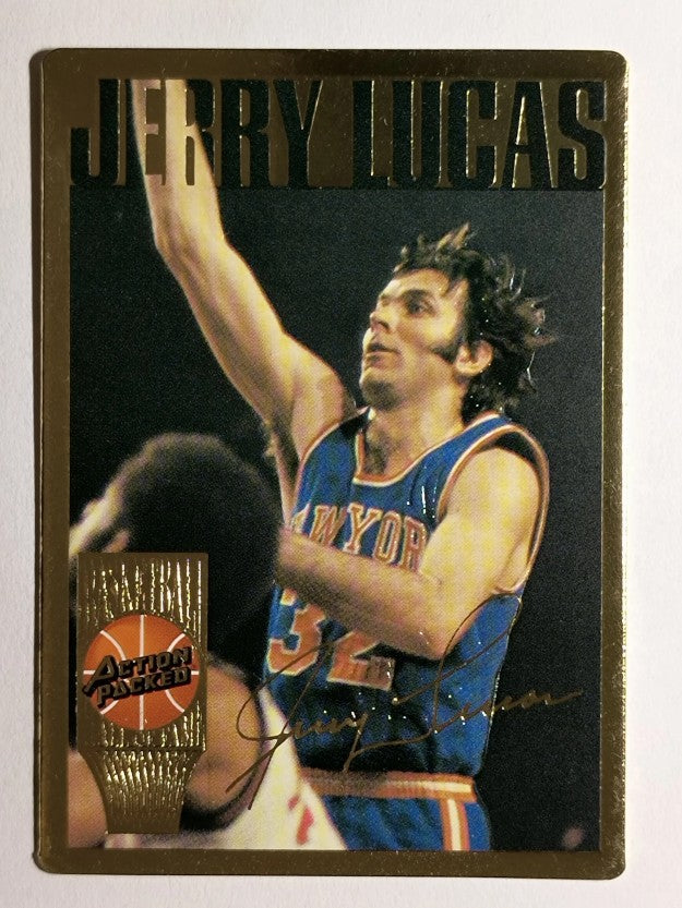 1995 Action Packed Hall of Fame #24 Jerry Lucas