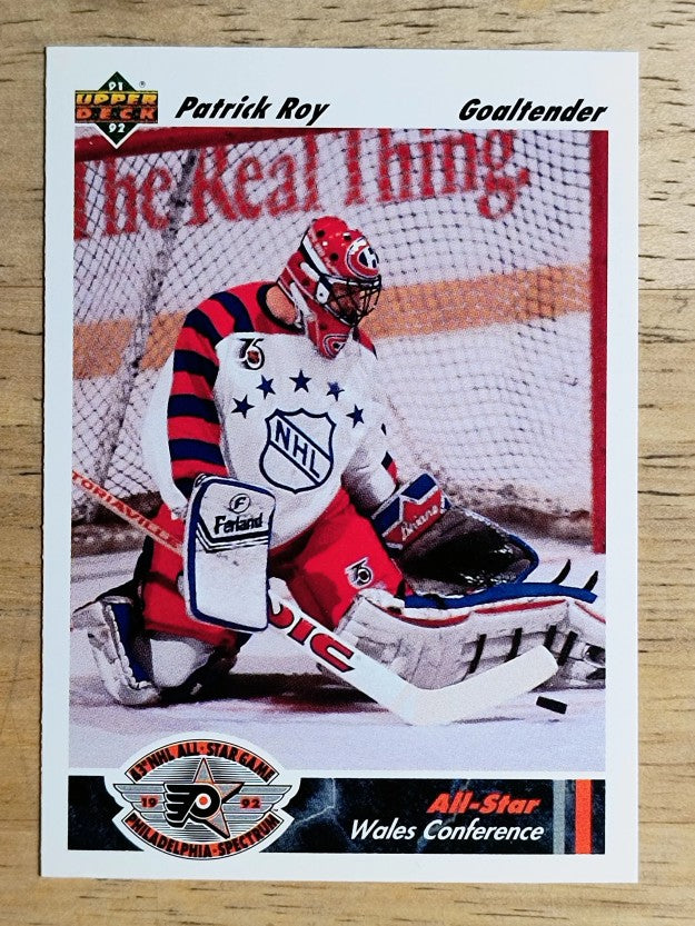 1991-92 Upper Deck #614 Patrick Roy AS