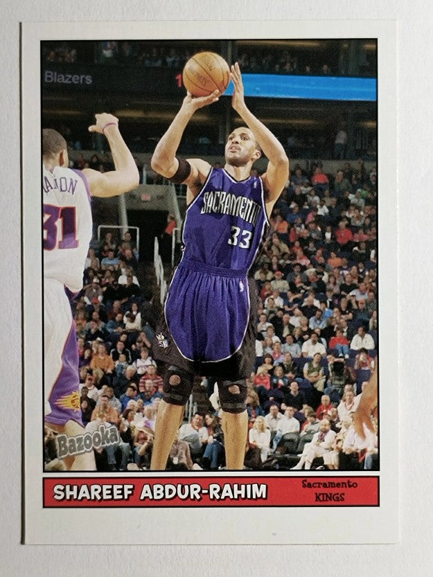2005-06 Bazooka #106 Shareef Abdur-Rahim