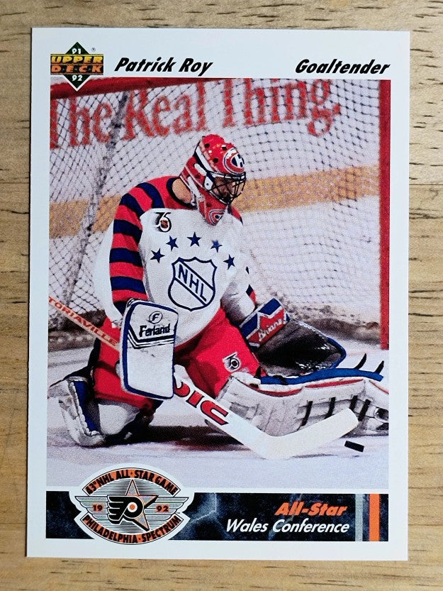1991-92 Upper Deck #614 Patrick Roy AS