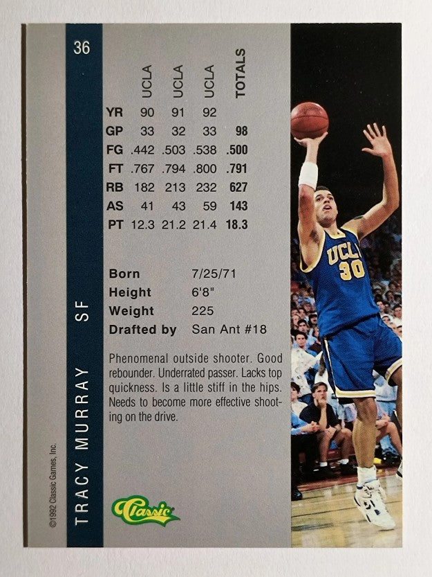 1992 Classic Four Sport #36 Tracy Murray