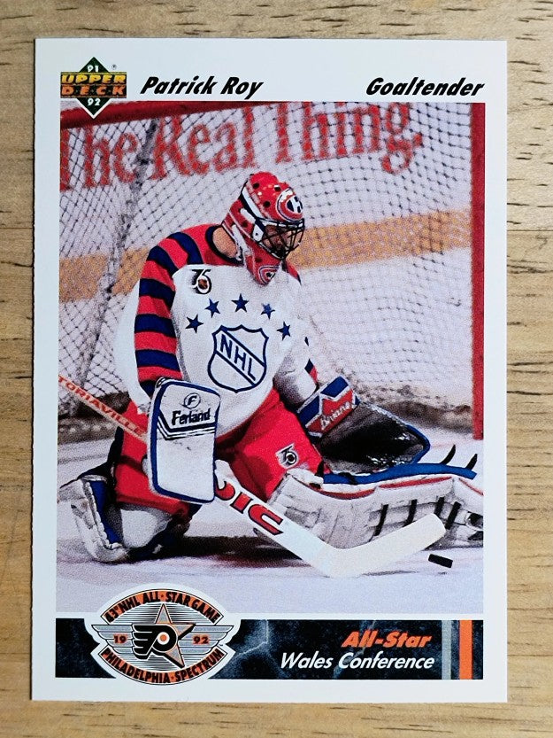 1991-92 Upper Deck #614 Patrick Roy AS