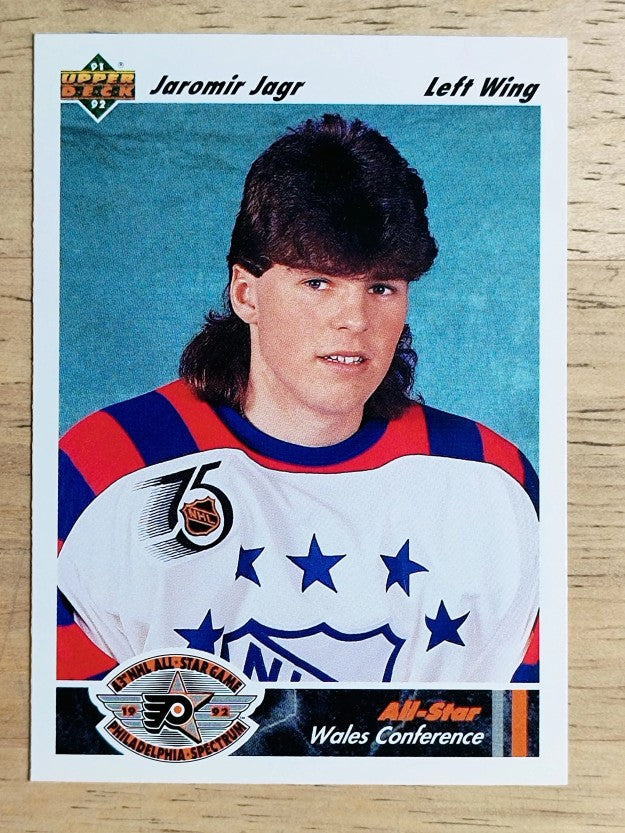 1991-92 Upper Deck #617 Jaromir Jagr AS