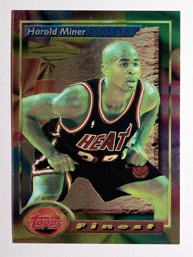 1993-94 Finest #218 Harold Miner