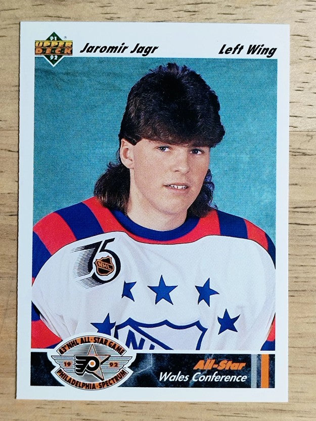 1991-92 Upper Deck #617 Jaromir Jagr AS