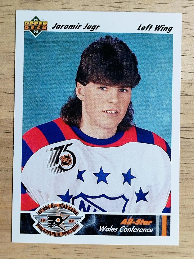 1991-92 Upper Deck #617 Jaromir Jagr AS