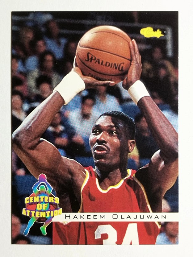 1994 Classic #70 Hakeem Olajuwon CEN