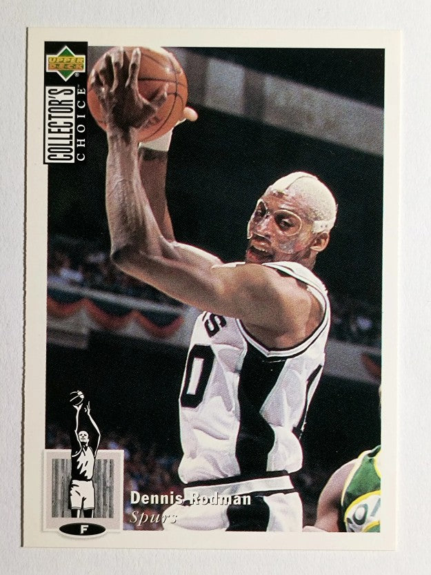 1994-95 Collector's Choice #10 Dennis Rodman
