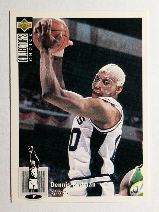 1994-95 Collector's Choice #10 Dennis Rodman