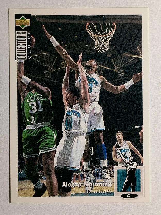 1994-95 Collector's Choice #133 Alonzo Mourning
