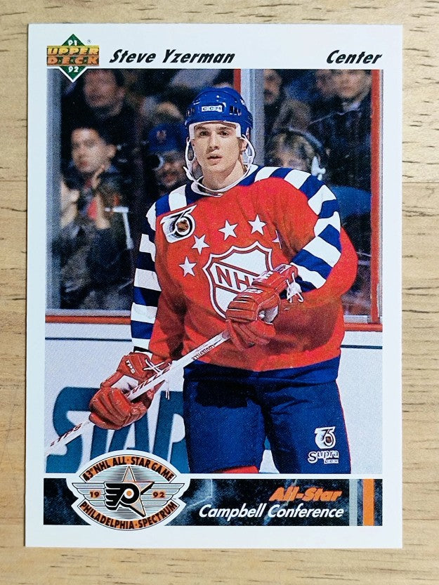 1991-92 Upper Deck #626 Steve Yzerman AS