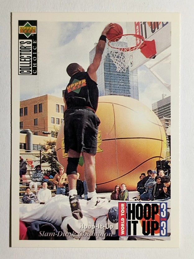 1994-95 Collector's Choice #165 Hoop-it up/Slam-Dunk Champions/Corey Etheridge