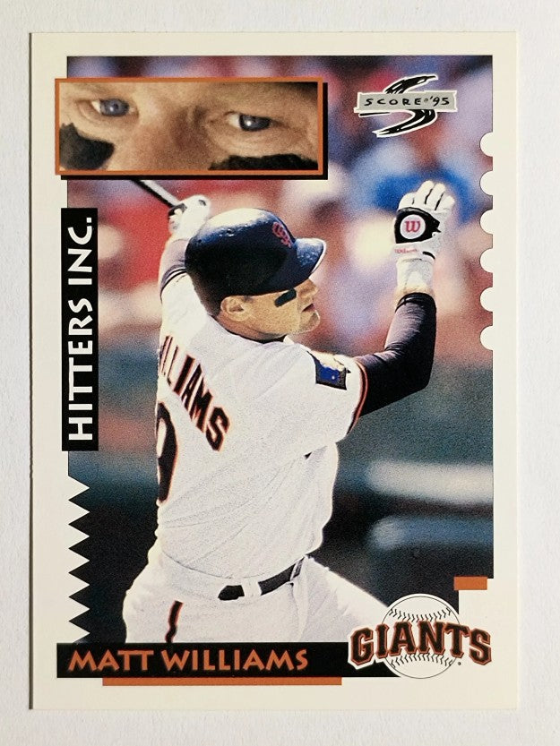 1995 Score #552 Matt Williams HIT