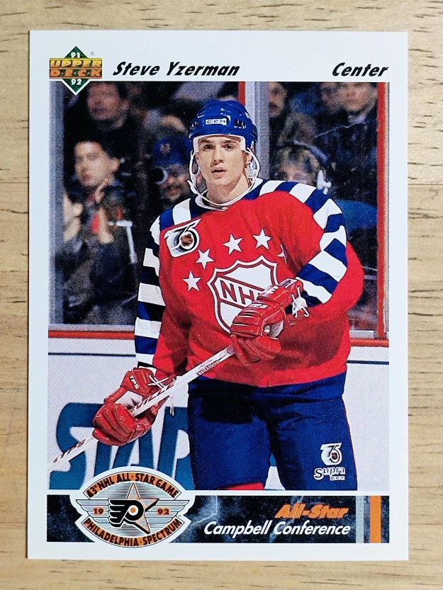 1991-92 Upper Deck #626 Steve Yzerman AS