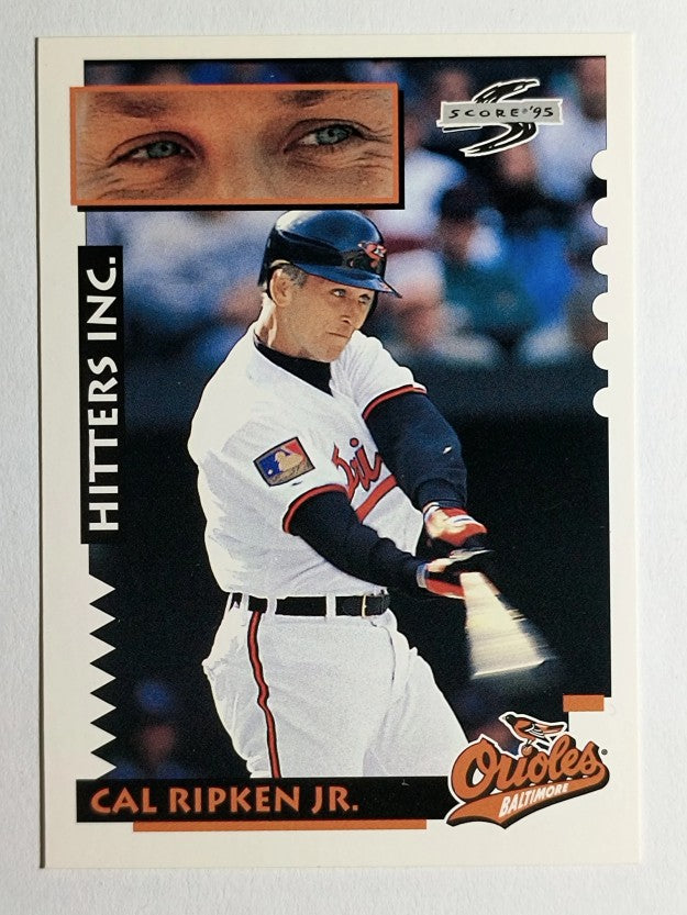 1995 Score #556 Cal Ripken HIT