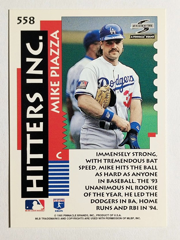 1995 Score #558 Mike Piazza HIT