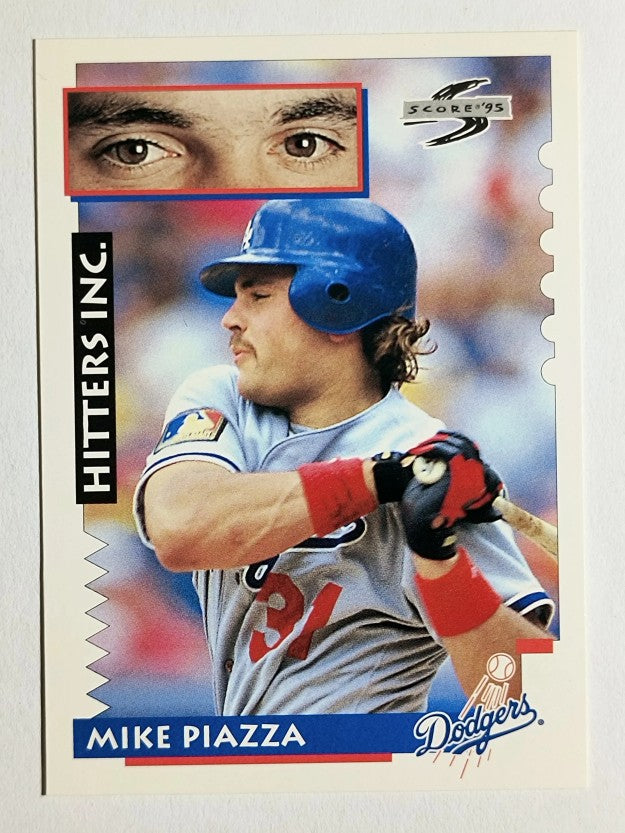 1995 Score #558 Mike Piazza HIT